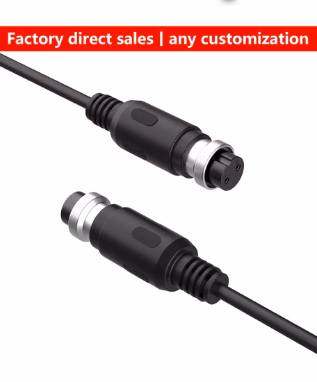 5-poliges Gx16-Doppel-Buchsenkopf-Luftfahrt-Buchsensteckverbinder-Elektrokabel