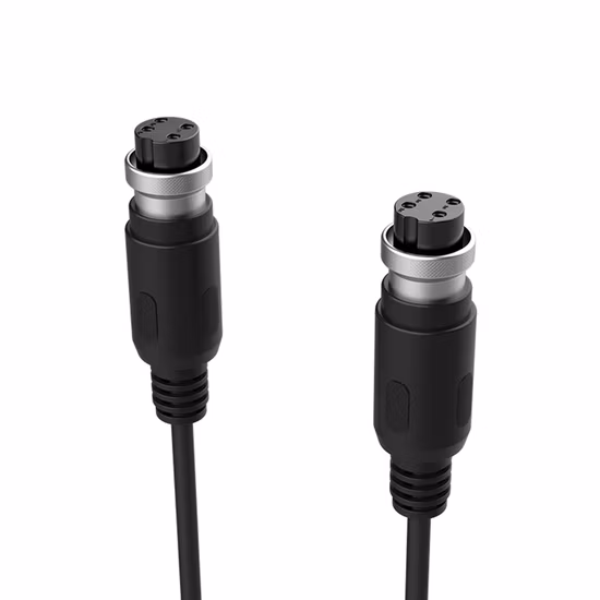 10 m 4-poliges Gx16-Luftfahrt-Buchsensteckverbinder-Elektrokabel