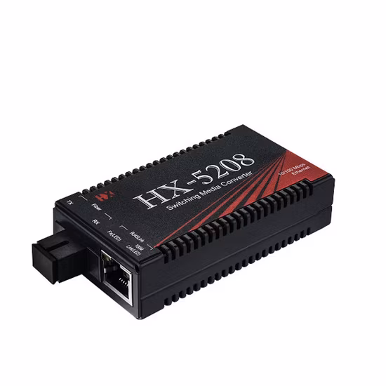 Glasfaser-Sender- und Empfängermedien DC